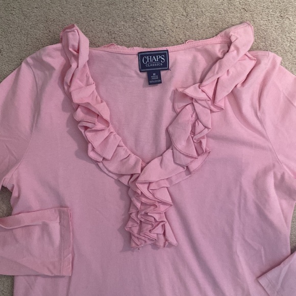 Long Sleeve Ruffle Top - Picture 2 of 3